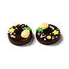 Opaque Resin Imitation Food Decoden Cabochons CRES-M014-01D-2