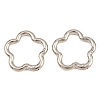 Zinc Alloy Spring Gate Rings AL-CBAC079-06P-02-1