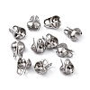 Tarnish Resistant 304 Stainless Steel Bead Tips STAS-R063-21-4