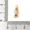 Brass Micro Pave Clear Cubic Zirconia Pendants KK-R219-27G-3