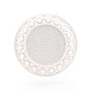 Adjustable Alloy & Iron Bezel Cup Ring Base with Rotatable Tray MAK-T012-05S-2