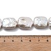 Natural Baroque Keshi Pearl Beads Strands PEAR-P064-01C-09A-5