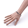 Adjustable Waxed Polyester Cord Beaded Bracelets BJEW-JB05294-04-3