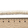 Electroplated Shell Pearl Beads Strands BSHE-B009-E01-2x7mm-4