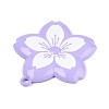 Spray Painted Alloy Big Pendants PALLOY-T092-81B-2