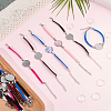 20Pcs 5 Colors Faux Suede Bracelet Making MAK-BM0001-01-4