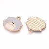 Alloy Enamel Pendants ENAM-T022-02A-01-2