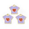 Alloy Enamel Pendants ENAM-G212-09G-04-3