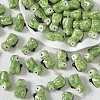 Pearlized Handmade Porcelain Beads PW-WGB7F21-07-1