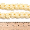 Synthetic Coral Dyed Carved Bead BSHE-H114-04E-4