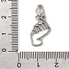 304 Stainless Steel Pendant Cabochon Settings SA-CBA9B1E-07P-3