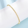 Brass Beaded Bracelets for Women BJEW-C140-20G-1