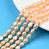 Natural Cultured Freshwater Pearl Beads Strands PEAR-N014-05A-5