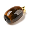 Natural Tiger Eye Pendants LS-G-D094-05A-G-2