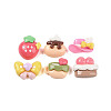 Opaque Resin Decoden Cabochons RESI-A036-04-1