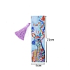 Deer Pattern DIY Diamond Painting Bookmark with Tassel Pendants Kits PW-WGE9DCE-01-2