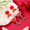 Christmas Acrylic Stud Earrings SK8065-12-1