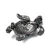 Ocean Theme Alloy Rhinestone Lapel Pins for Backpack Clothes for Clothes JEWB-F042-05B-B-2