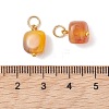 Natural Agate Pendants PALLOY-JF05214-4