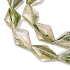 Transparent Handmade Lampwork Beads LA-CBAF0C8-02D-2