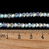 Electroplate Glass Beads Strands LS-GLAA-Q105-02-10-2