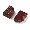 Luminous Resin Imitation Chocolate Decoden Cabochons RESI-K036-28G-02-2