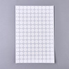 XXL Sizes Clothing Size Round Sticker Labels AJEW-WH0014-76C-2
