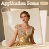 Flower Resin Rhinestone Decorative Corsages for Clothing Accessories PATC-WH0021-064I-5
