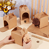 Kraft Paper Folding Paper Pet Gift Packing Tote Boxes CON-WH0089-238B-3