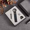 Genuine Leather Car Key Keychain JX273F-3