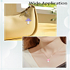 12Pcs 6 Colors Plastic Pendants KY-LP0001-34-3