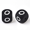 Food Grade Eco-Friendly Silicone Beads LS-X-SIL-T055-O-1