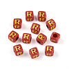Plating Acrylic Beads OACR-N140-01I-R-1
