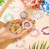 9Pcs Polyester Clothing Patches DIY-TAC0010-42-6