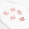 Carved Lizard Natural Rose Quartz Display Decorations PW-WG24B26-02-1