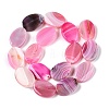 Natural Agate Dyed Beads Strands G-T138-202-2