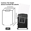 Transparent PVC Luggage Cover AJEW-WH20080-52P-2