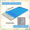 Stainless Steel DIY Nail Art Templates MRMJ-WH0098-017-2