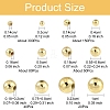 640Pcs 6 Styles ABS Plastic Beads KY-YW0002-15-2