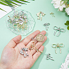 20Pcs 5 Styles 2 Colors Alloy Pendants FIND-DC0007-71-3