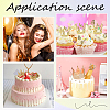 4Pcs 4 Styles Alloy Rhinestones Crown Cake Decoration DIY-SP0003-26G-4