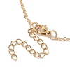 Brass Pendants Necklaces X1-NJEW-TA00163-5
