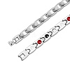 SHEGRACE Stainless Steel Panther Chain Watch Band Bracelets JB671A-5