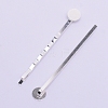 Iron Hair Bobby Pin Findings IFIN-WH0053-37S-1