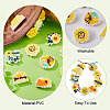 9Pcs 9 Styles PVC Beads FIND-TA0009-71-5