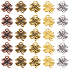 80Pcs 5 Colors Zinc Alloy Pendants FIND-LP0002-57-1