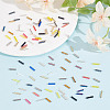 2250Pcs 15 Colors Glass Bugle Beads SEED-GO0001-06-4