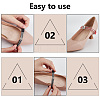 3 Pairs 3 Colors Elastic Imitation Leather Shoelace Bands FIND-DR0001-15A-4