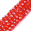Electroplate Glass Beads Strands EGLA-A034-T2mm-A27-1