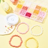 DIY Column Ceylon Glass Seed Beads Bracelets Making Kits SEED-FS0001-37-7